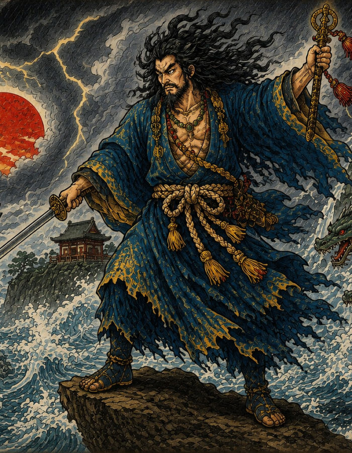 Susanoo – Il dio della tempesta che sfidò il cielo