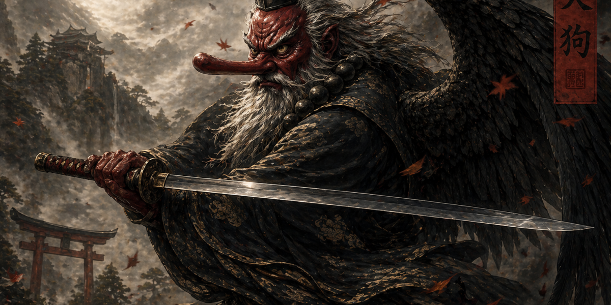 Il Tengu: il Guardiano Alato delle Montagne Sacre