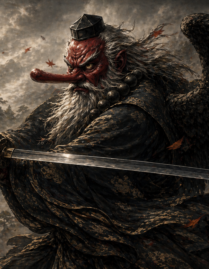 Il Tengu: il Guardiano Alato delle Montagne Sacre
