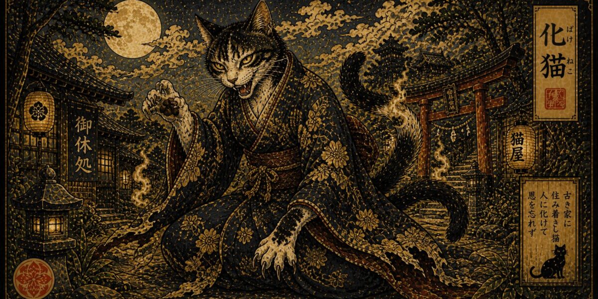 Bakeneko – Il gatto demone del folklore giapponese