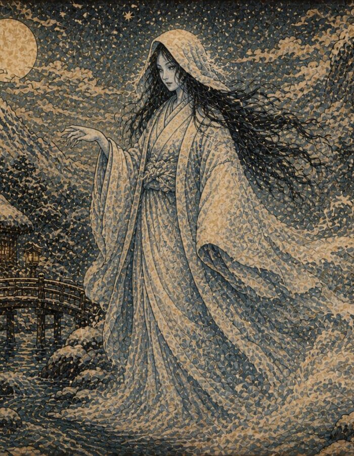La Yuki-onna: la Donna delle Nevi del Folklore Giapponese tra Bellezza, Morte e Mistero