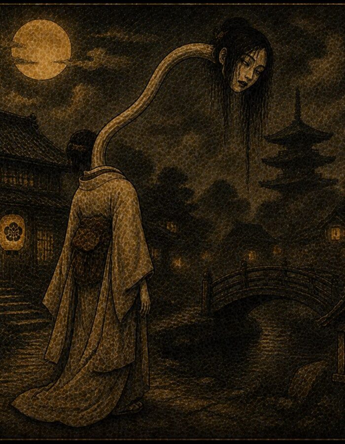 Rokurokubi: la Donna il cui Collo si Allunga nella Notte