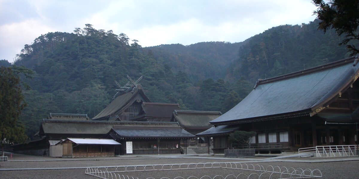 Il santuario Izumo Taisha nella prefettura di Shimane