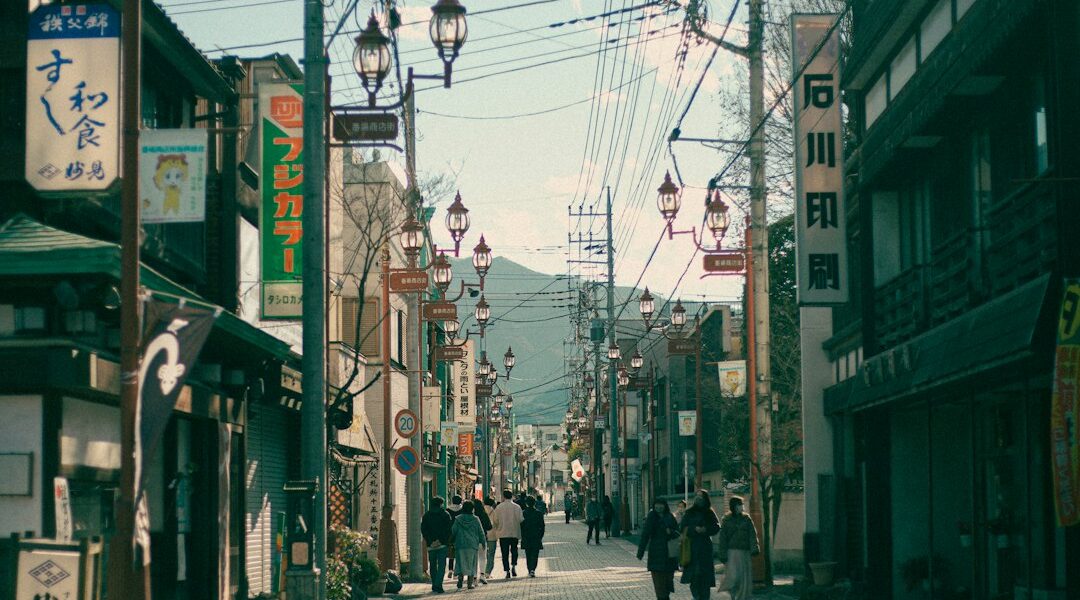 Quartiere storico di Kawagoe con edifici tradizionali