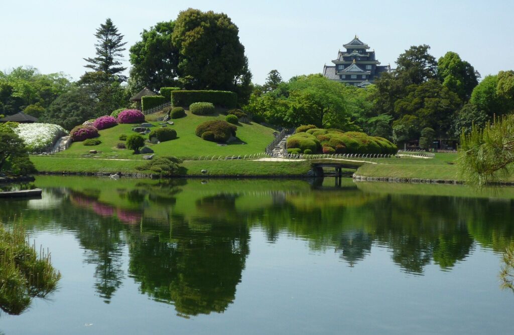 Kōrakuen e castello di Okayama: il giardino e il Corvo Nero