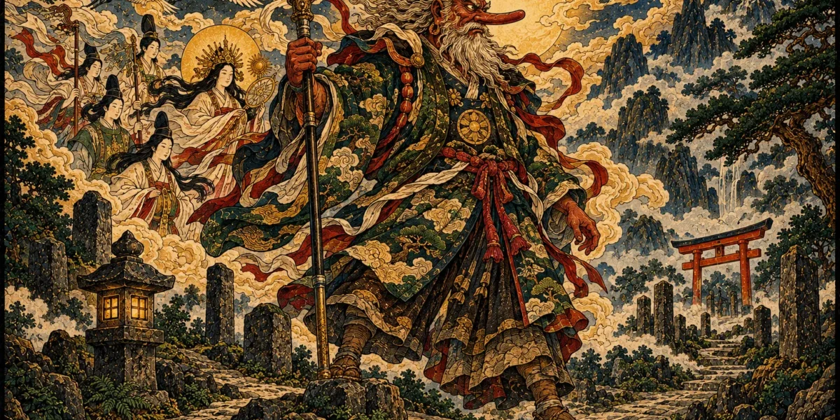 Sarutahiko Ōkami: il Kami dei Crocevia che Guidò gli Dèi
