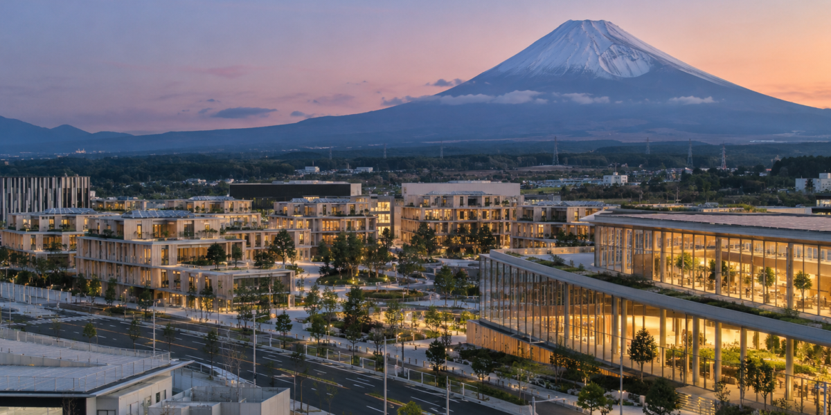Toyota Woven City nella prefettura di Shizuoka