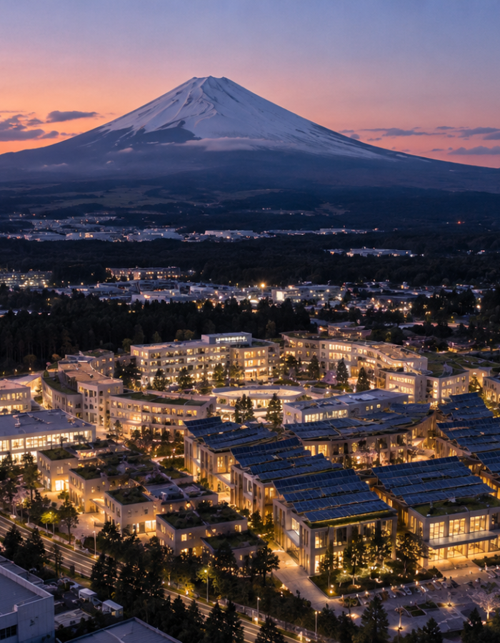Woven City: la città del futuro di Toyota ai piedi del Monte Fuji