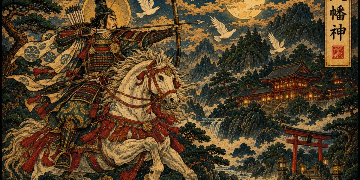 Hachiman: il Dio della Guerra e degli Arcieri che Protegge il Giappone