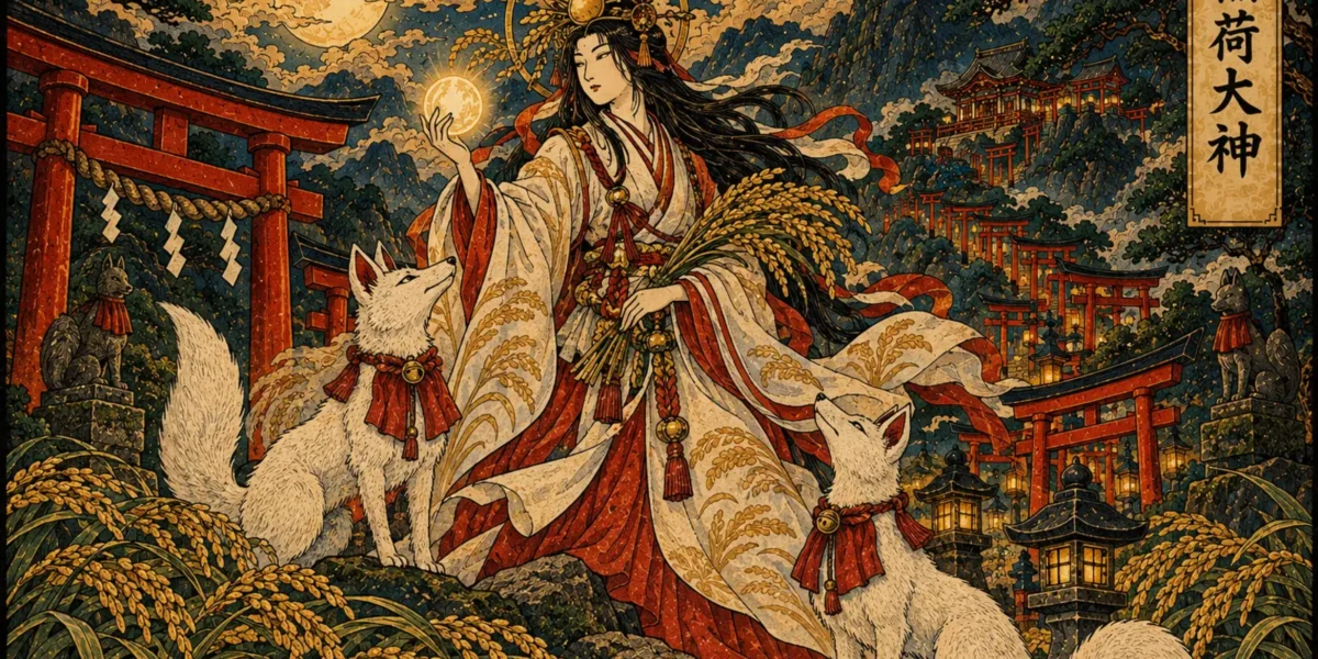 Inari Ōkami: il Kami del Riso e delle Volpi che Governa la Prosperità