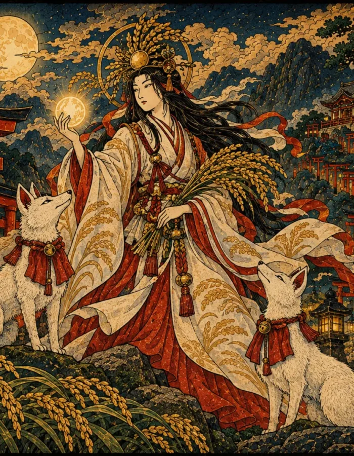 Inari Ōkami: il Kami del Riso e delle Volpi che Governa la Prosperità