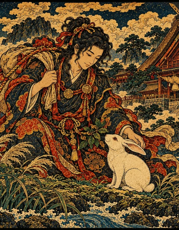 Ōkuninushi: il Kami che Costruì il Giappone e lo Cedette