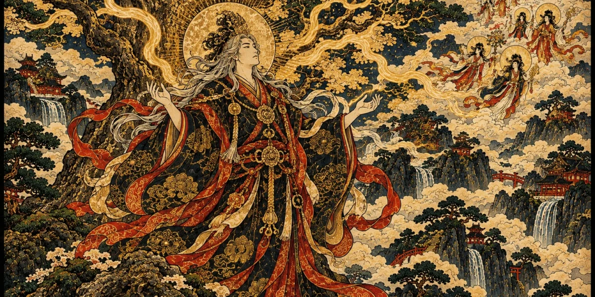 Takamimusubi: il Kami della Generazione e della Discesa Celeste