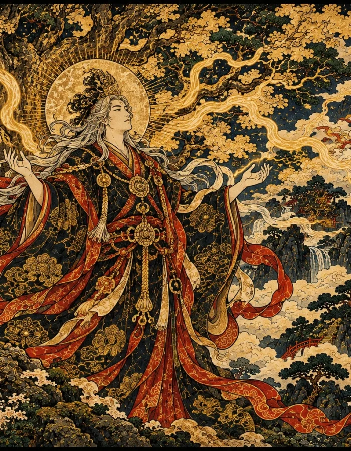 Takamimusubi: il Kami della Generazione e della Discesa Celeste